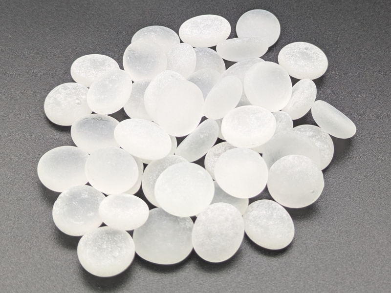 Glasnuggets klar gefrostet matt 15-17 mm/1 kg